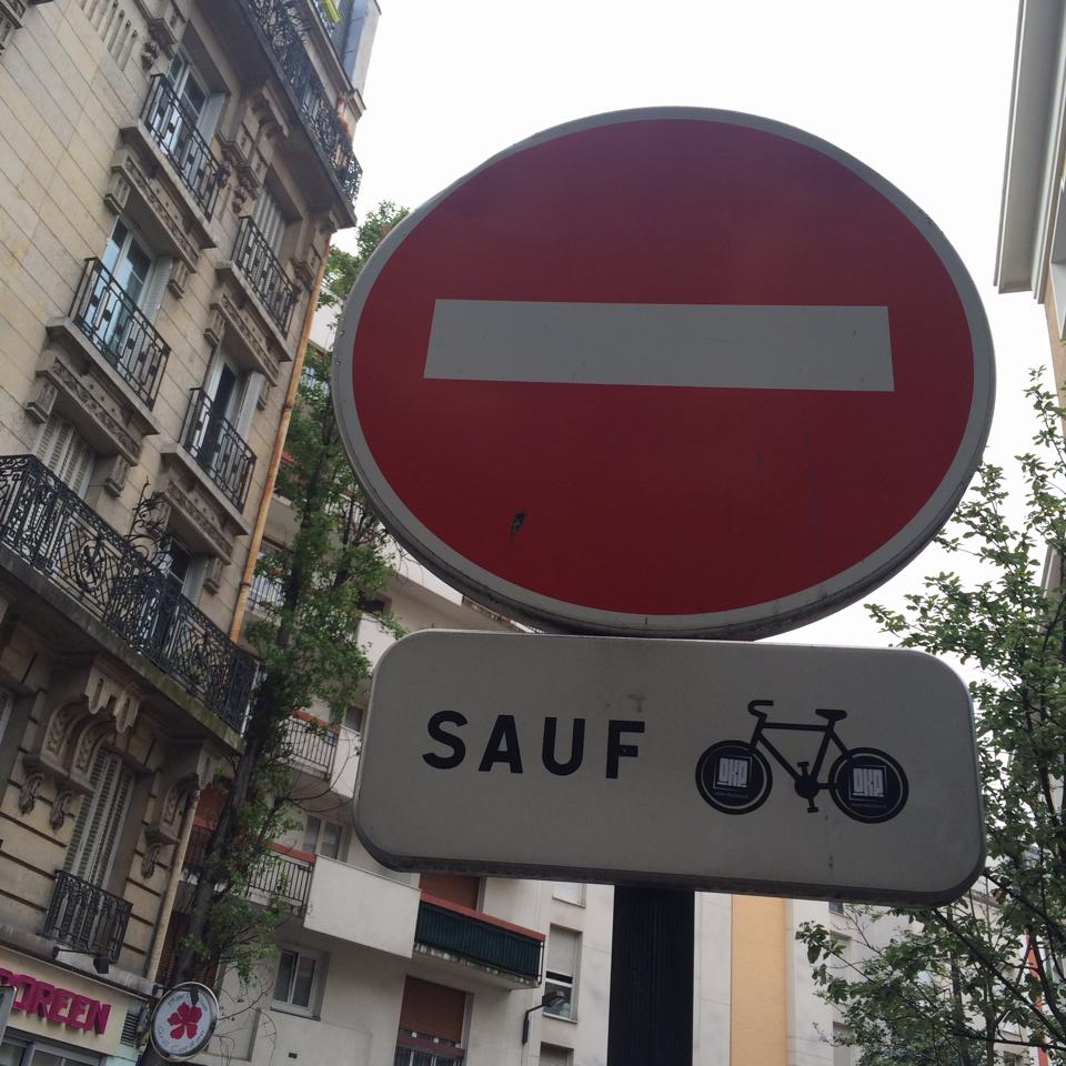 Xe đạp được đi ở đường 1 chiều